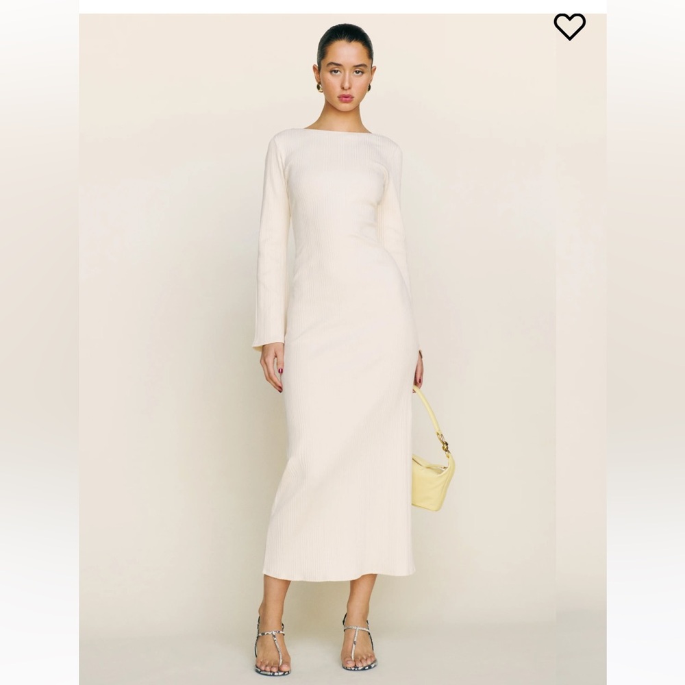 Reformation Delphinia Knit Dress